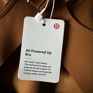 Lululemon All Powered Up Bra
